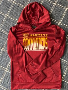 Washington Commanders Boys Hoodie Sweatshirt sz Large